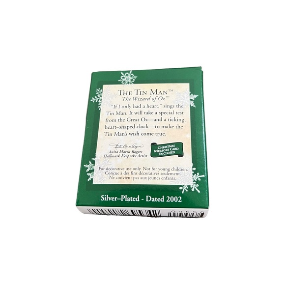 Hallmark Keepsake Ornament Miniature The Wizard Of Oz The Tin Man 2002 - Picture 6 of 11